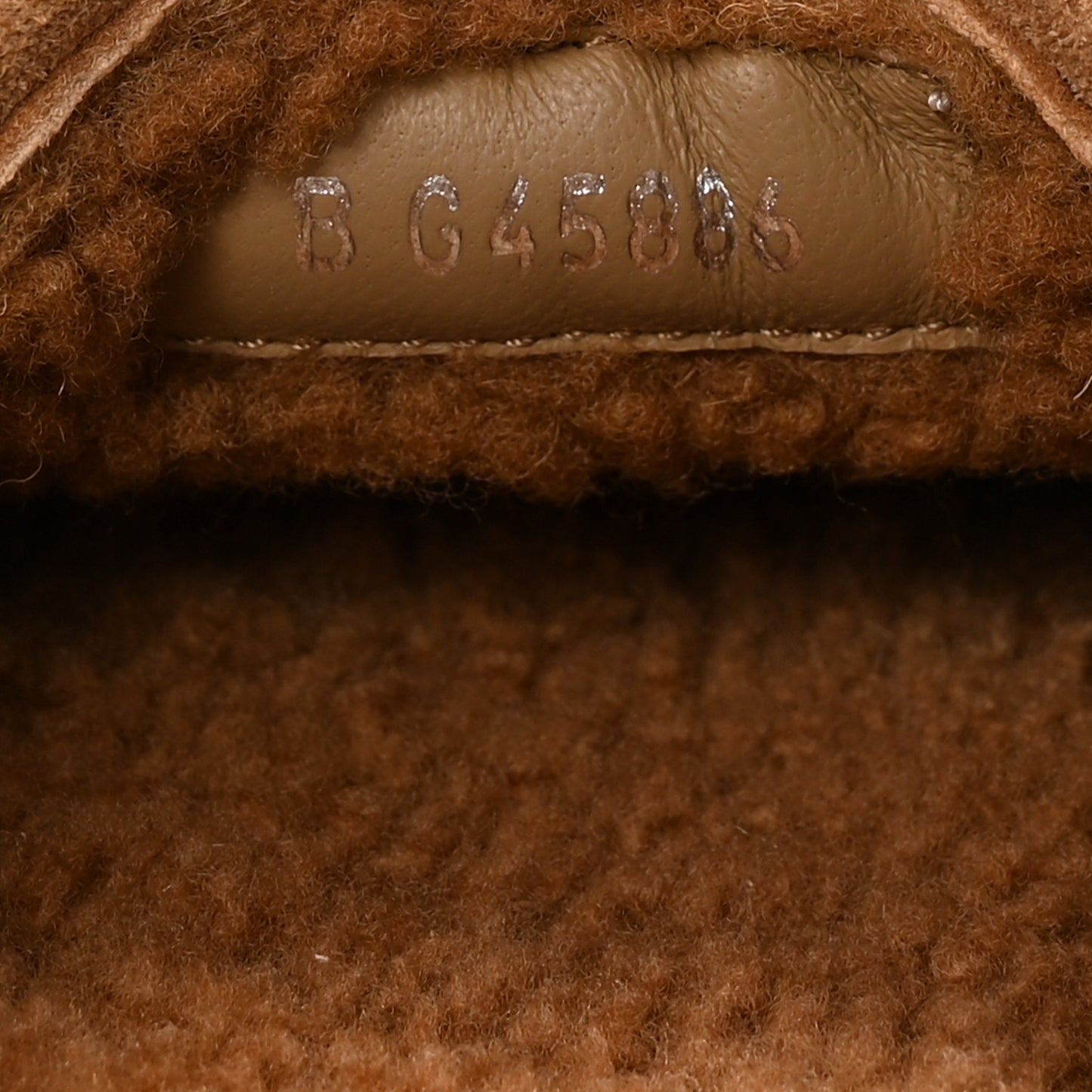 Suede Calfskin CC Loafers 38.5 Dark Beige