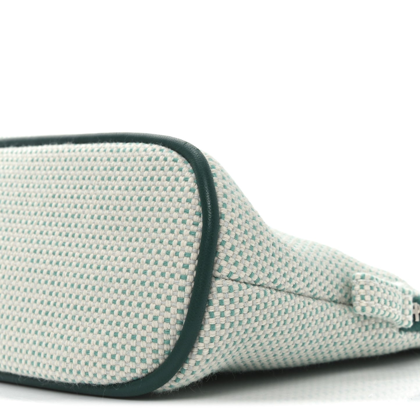 Cotton Canvas Crazy H Mini Bolide Case Nuage Menthe