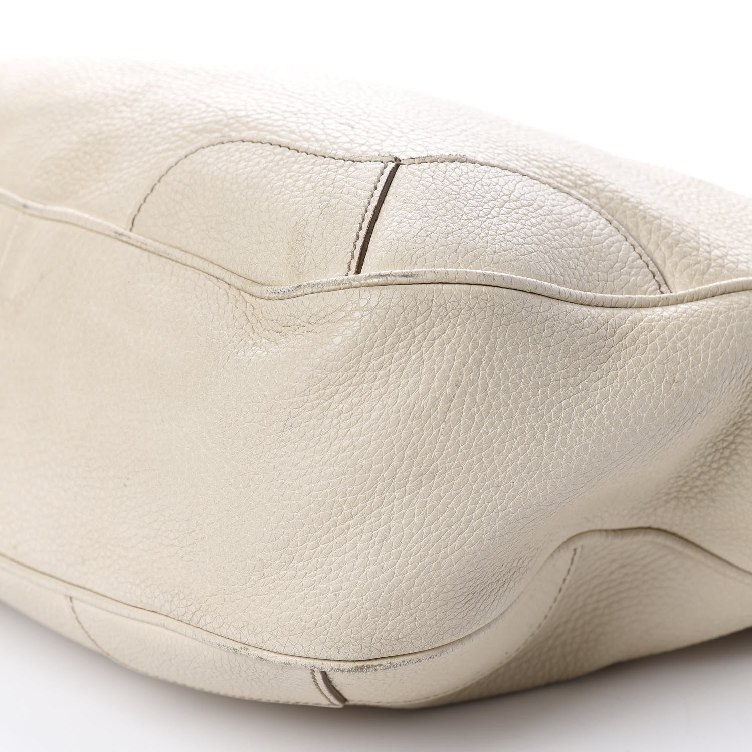 Prada Vitello Daino Shoulder Bag Talco 7 of 16