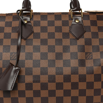 Louis Vuitton Damier Ebene Speedy 35 8 of 10