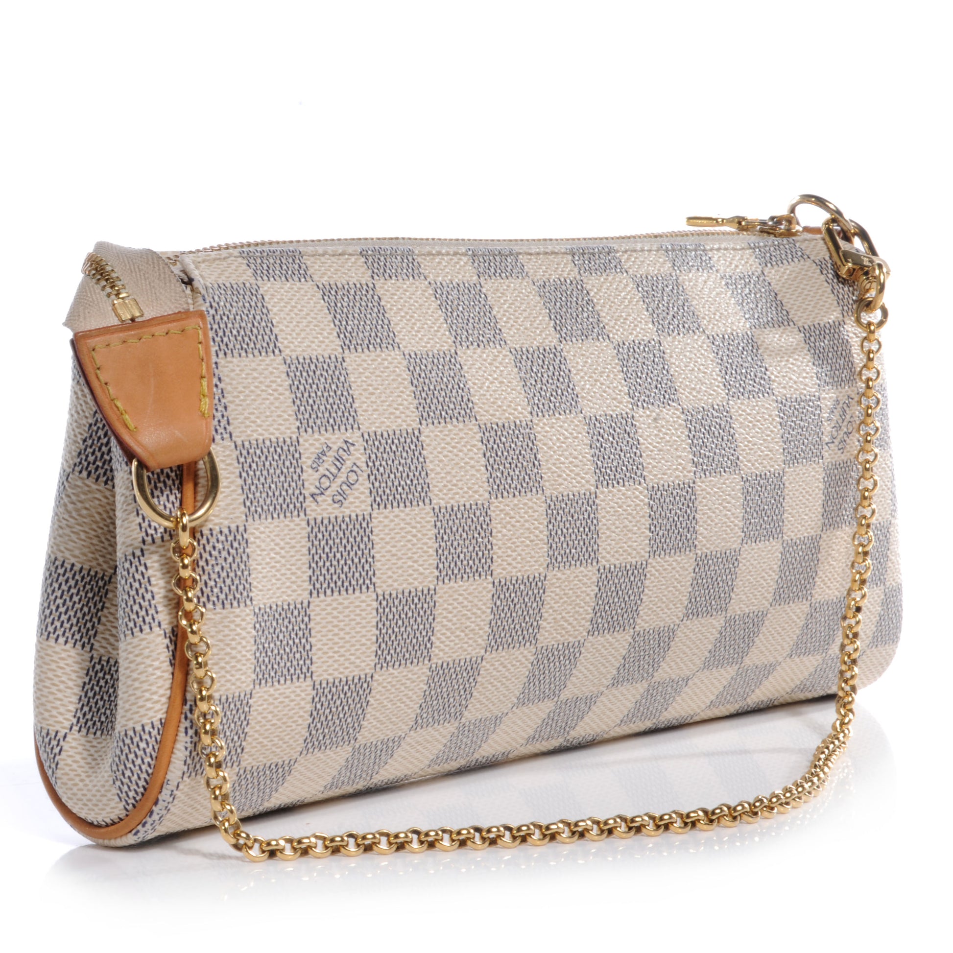 Louis Vuitton Damier Azur Eva Clutch 3 of 8