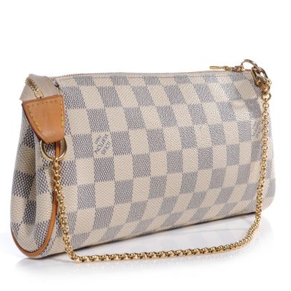 Louis Vuitton Damier Azur Eva Clutch 3 of 8