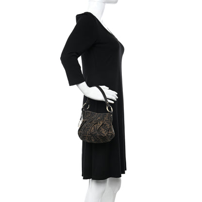 Fendi Zucca Mini Chef Hobo Tobacco 2 of 10