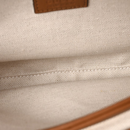 Gucci GG Supreme Monogram Horsebit 1955 Soft Small Shoulder Bag Beige Brown Sugar 5 of 11
