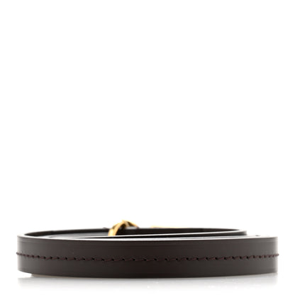 Louis Vuitton Calfskin 12mm Eva Shoulder Strap Brown 2 of 5