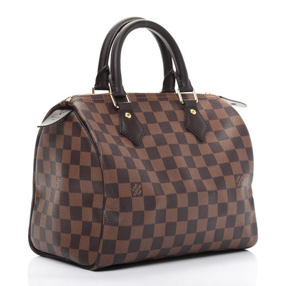 Louis Vuitton Damier Ebene Speedy 25 3 of 15