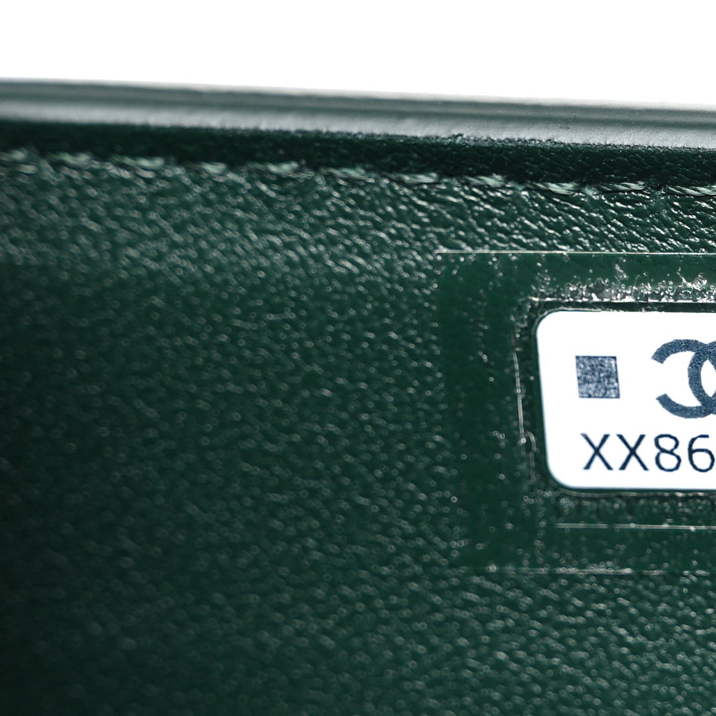 Calfskin Crocodile Embossed Crococo Passport Holder Emerald