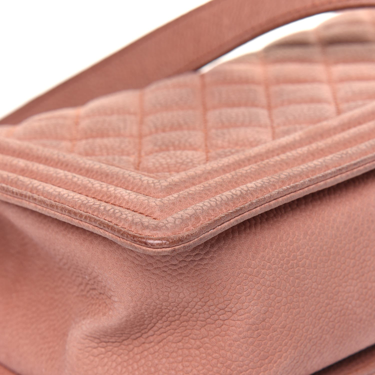 Chanel Caviar Quilted Medium Boy Flap Light Pink 15 of 20