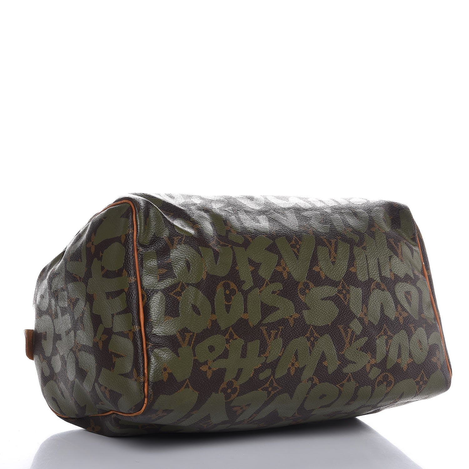 Louis Vuitton Monogram Graffiti Speedy 30 Kaki 4 of 17