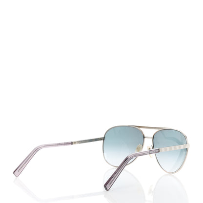 Louis Vuitton Metal Attitude Pilote Sunglasses Z0340U Azur 4 of 9