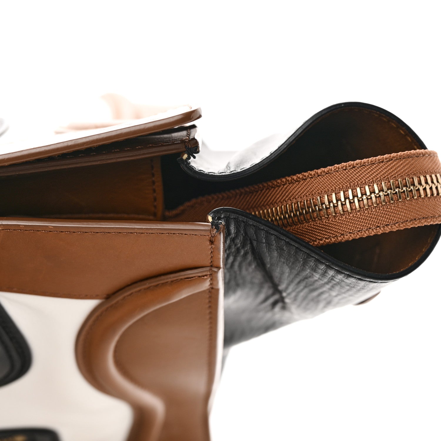 Celine Smooth Calfskin Micro Tri-Color Luggage Brown 15 of 22