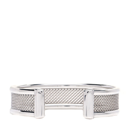 Tiffany Sterling Silver Mesh Cuff Bracelet 3 of 4