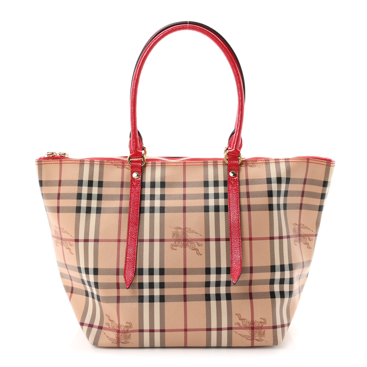 Haymarket Check Small Salisbury Tote Bright Rose