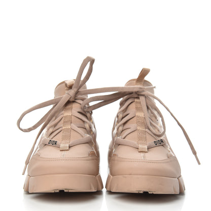 Christian Dior Neoprene Rubber Womens D-Connect Sneakers 35 Nude 2 of 7
