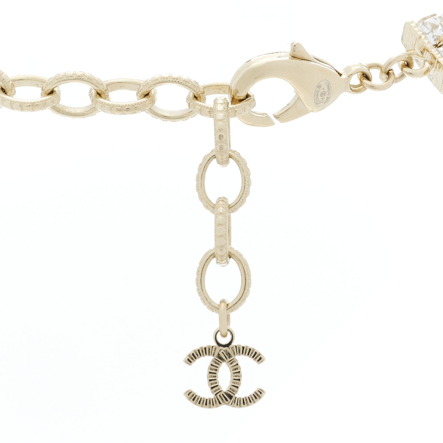 Crystal Skyline CC Necklace Blue Black Red