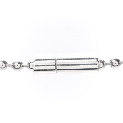 Gucci Sterling Silver Logo Plate Choker Necklace 4 of 5