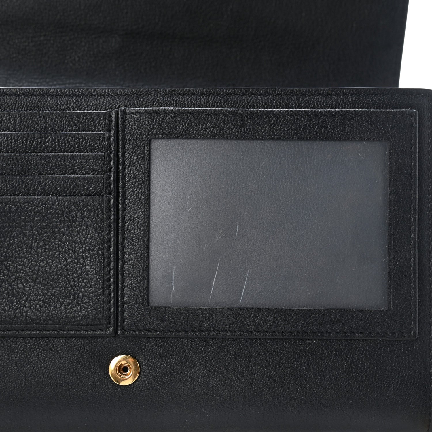 Saint Laurent Calfskin Monogram Belle de Jour Chain Clutch Black 12 of 12