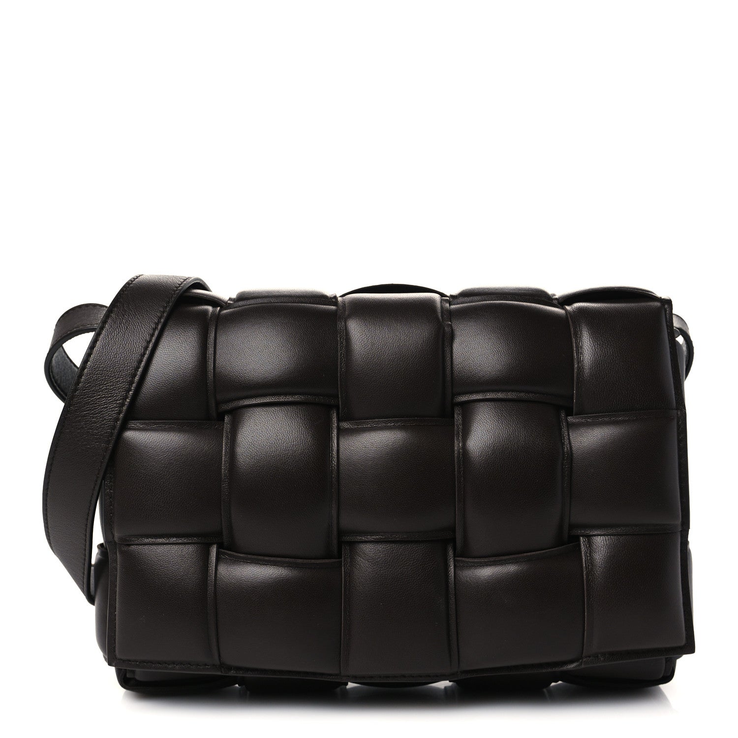 Bottega Veneta Nappa Maxi Intreccio Padded Cassette Crossbody Bag Fondant 1 of 6