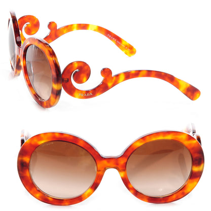 Prada Baroque Sunglasses SPR 27N Tortoise 1 of 6