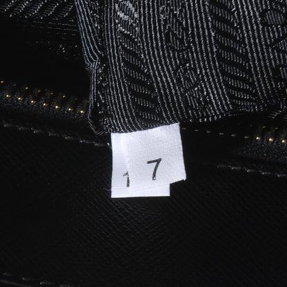 Prada Saffiano Lux Medium Tote Nero Black 7 of 9