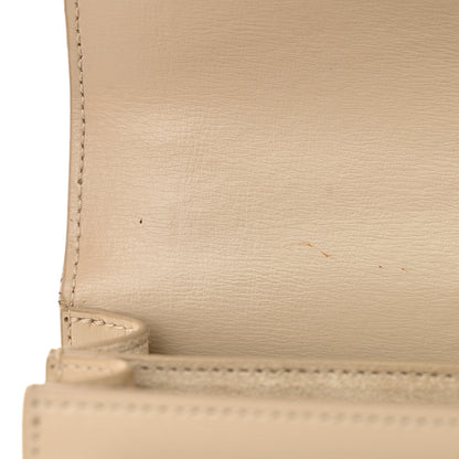 Saint Laurent Suede Calfskin Medium Monogram Sunset Dark Beige 14 of 16