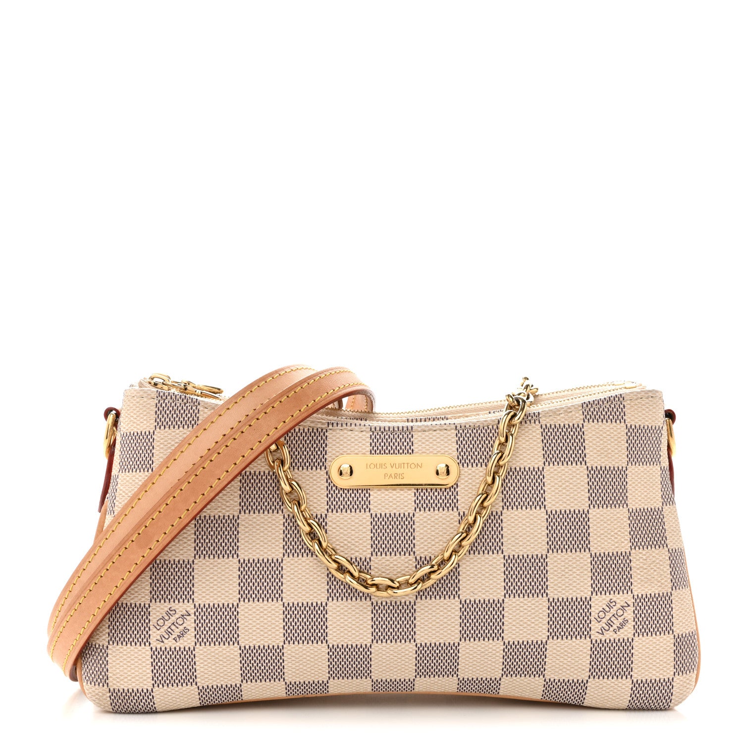 Louis Vuitton Damier Azur Liv Pochette 1 of 17