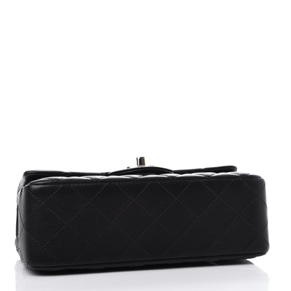 Chanel Lambskin Quilted Mini Rectangular Flap Black 4 of 11