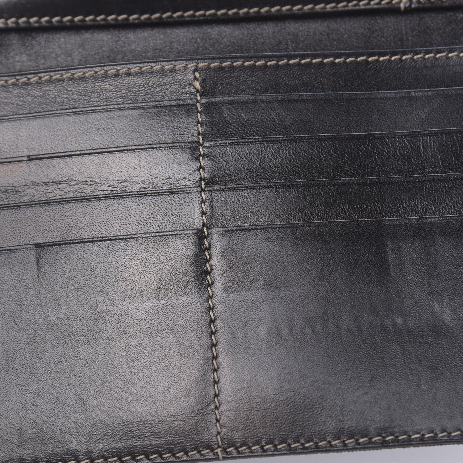Fendi Zucchino Long Wallet Black 14 of 15