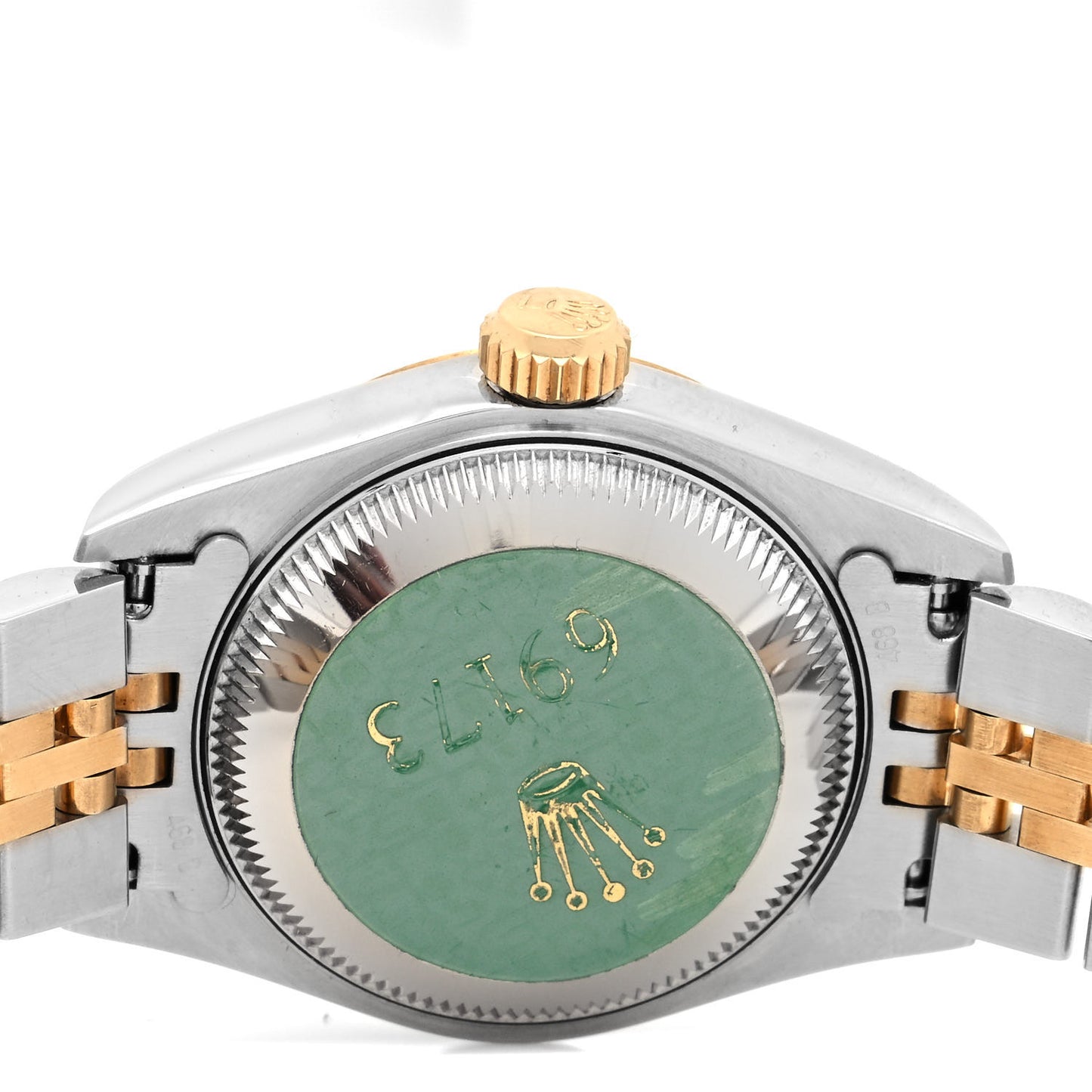 Stainless Steel 18K Yellow Gold 26mm Oyster Perpetual Datejust Watch Champagne 69173