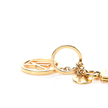 Louis Vuitton LV Circle Bag Charm Key Holder Gold 4 of 4
