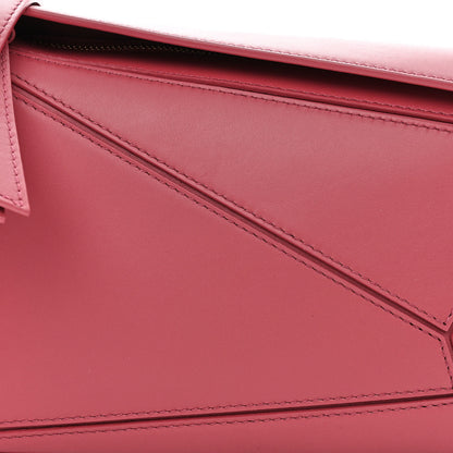 Loewe Satin Calfskin Small Puzzle Bag Plumrose 8 of 10