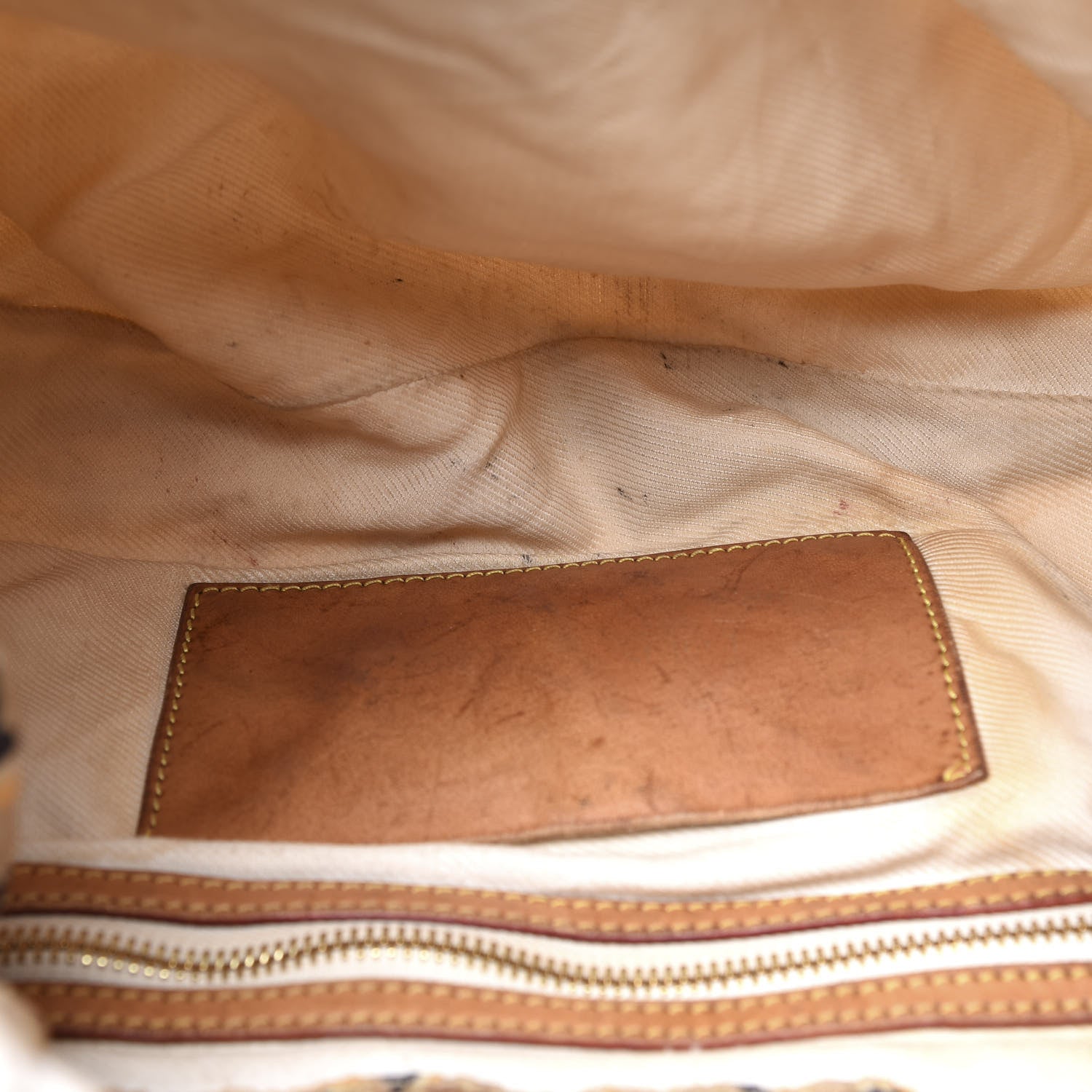 Louis Vuitton Canvas Monogram Cruise Bulles MM Natural 7 of 11