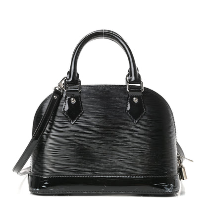 Louis Vuitton Epi Electric Alma BB Black 1 of 11
