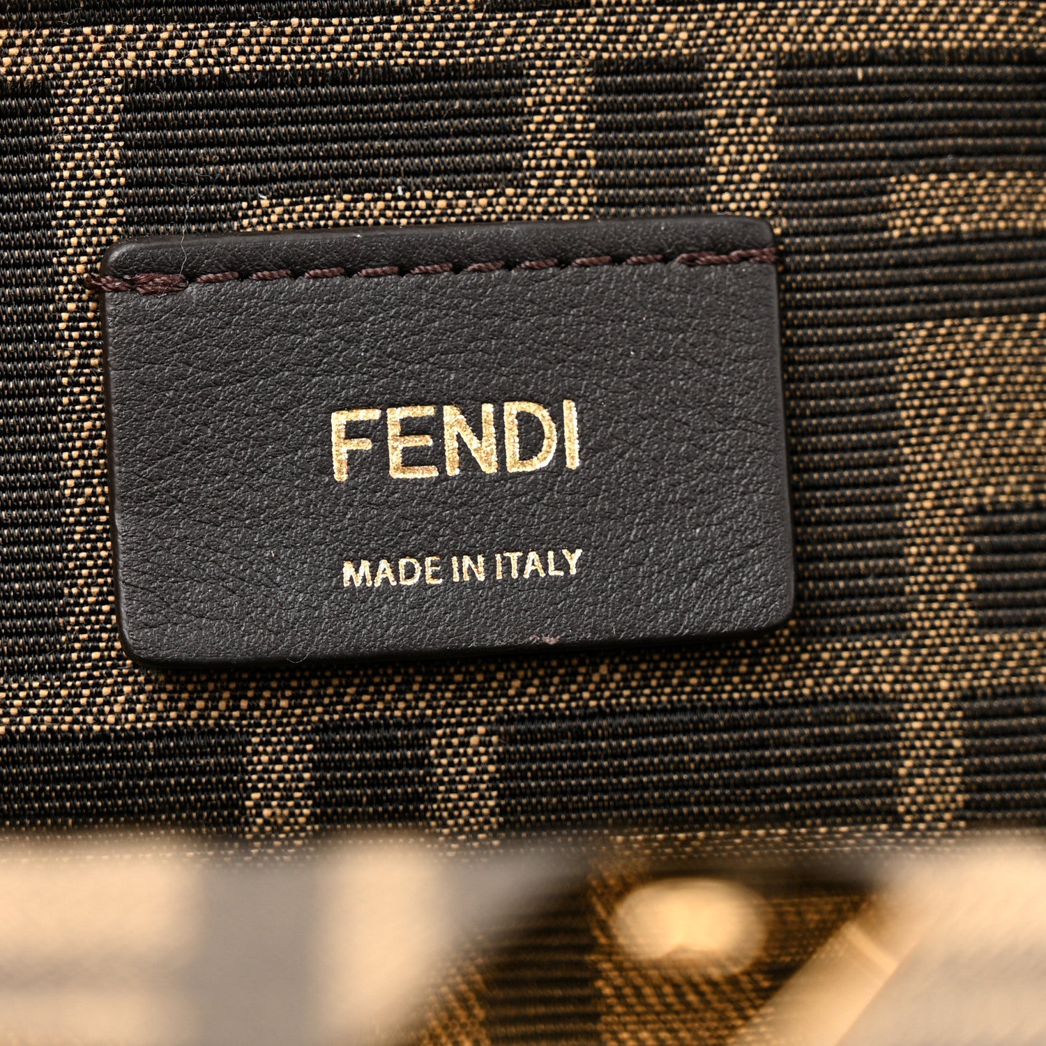 Fendi Raffia Nappa Macrame Small Fendi First Natural Sahara 6 of 12