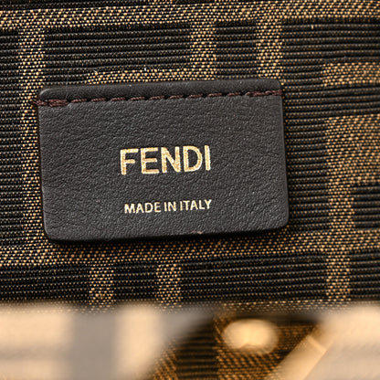 Fendi Raffia Nappa Macrame Small Fendi First Natural Sahara 6 of 12