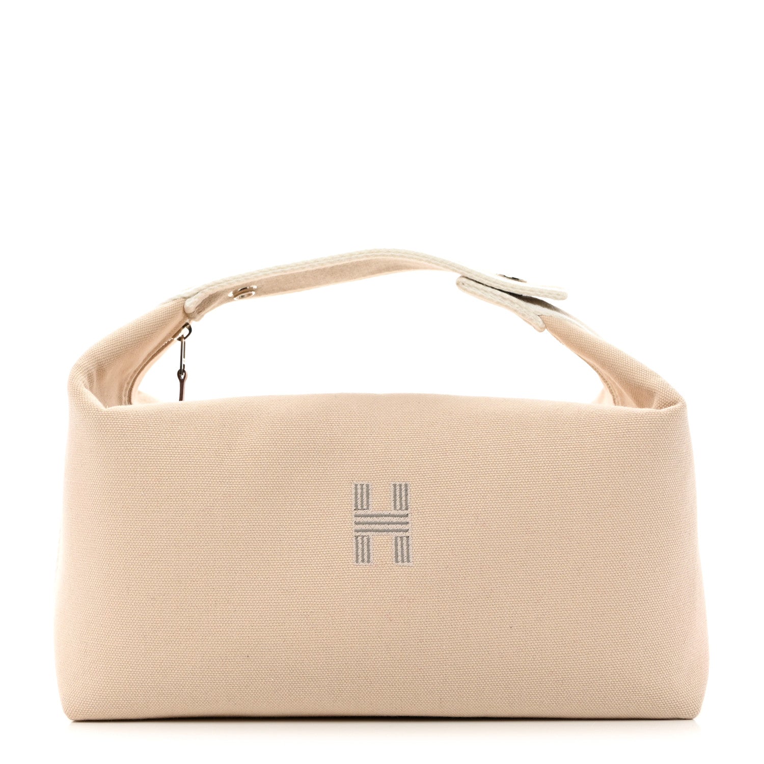 Hermes Canvas Large Bride-A-Brac Pouch Natural 1 of 10