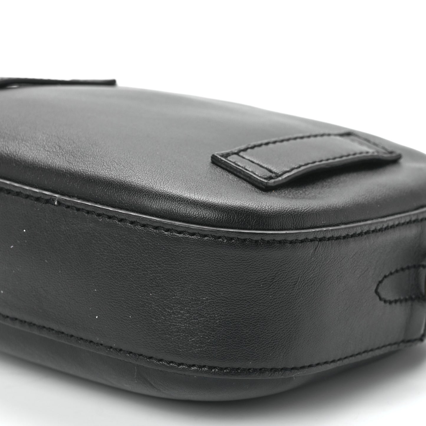 Eco Alter Nappa Perforated Logo Mini Bag Black