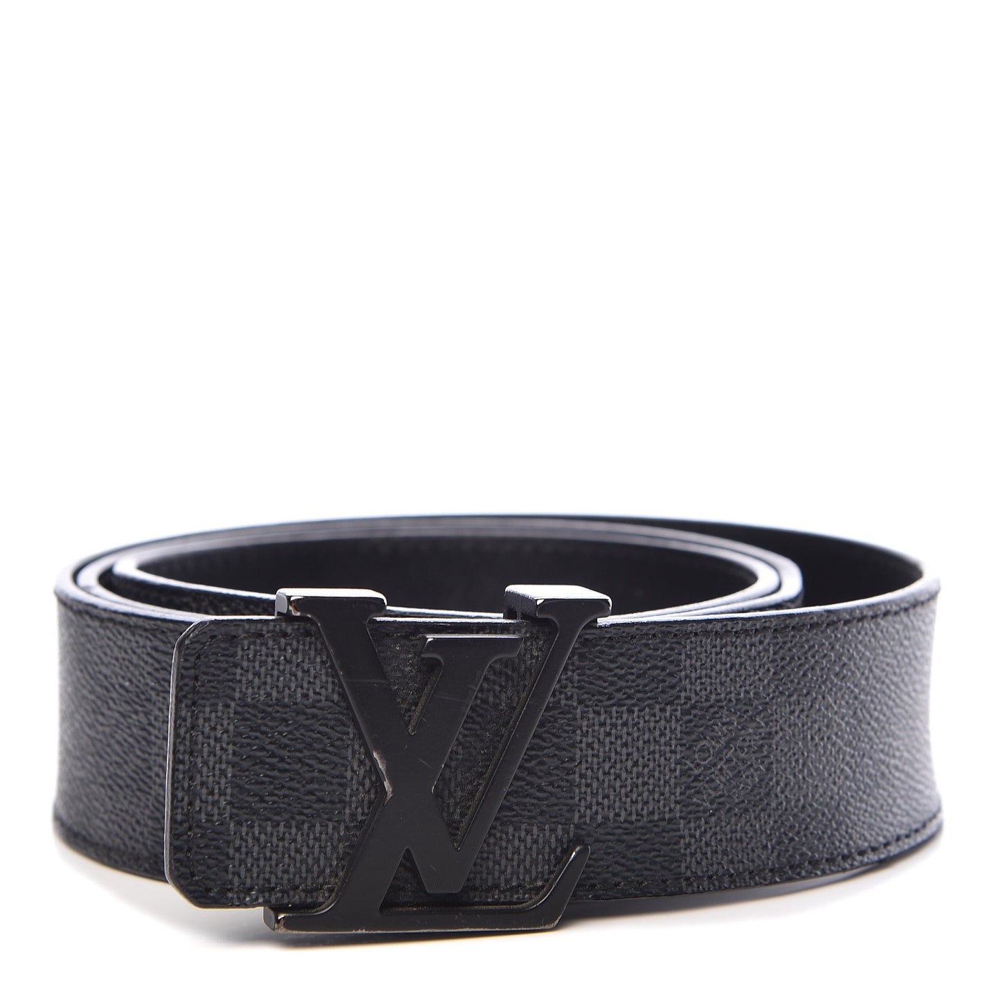 Damier Graphite LV Initiales Belt 100 40