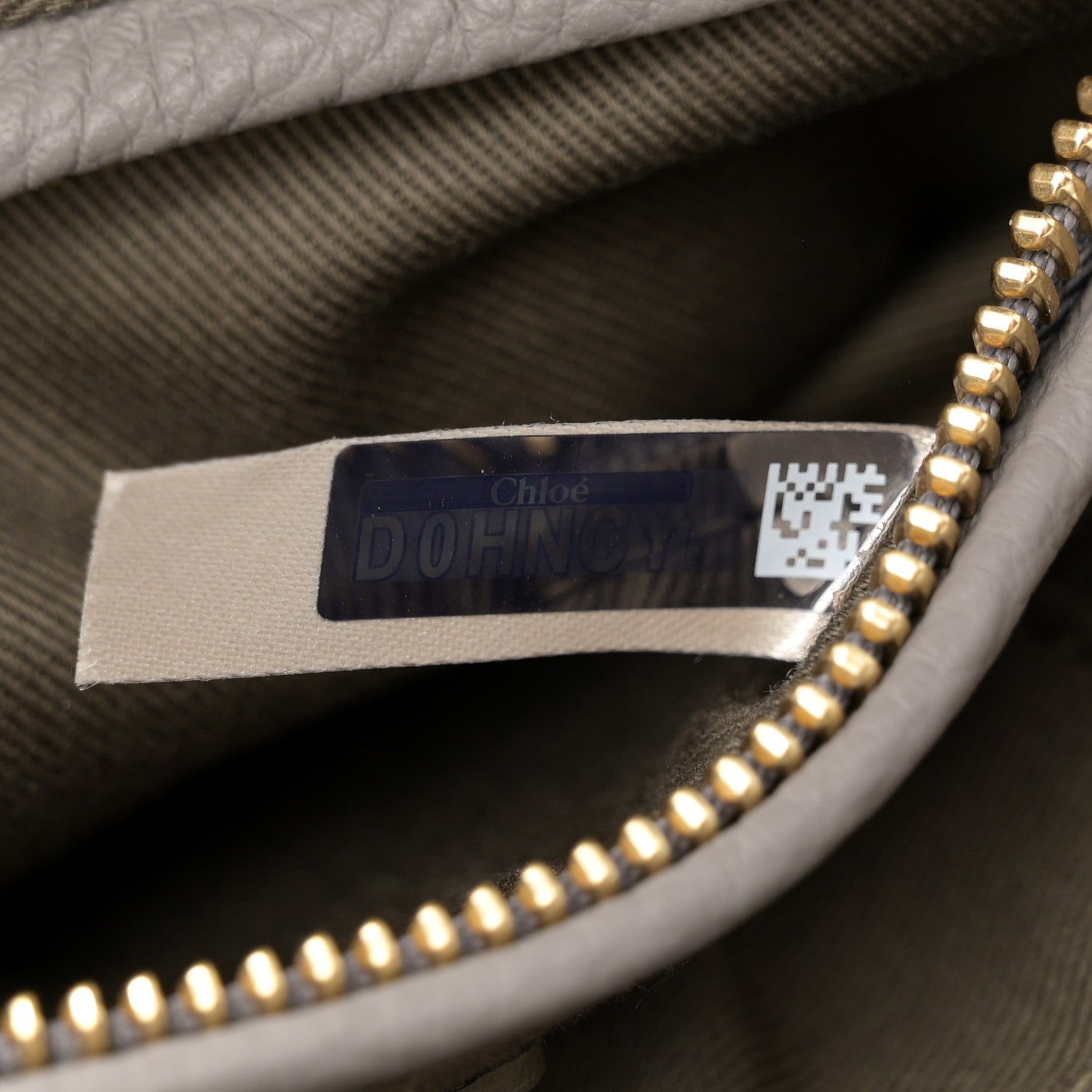 Chloe Calfskin Medium Marcie Satchel Cashmere Grey 7 of 14