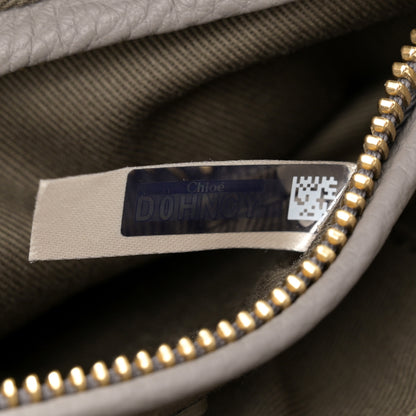 Chloe Calfskin Medium Marcie Satchel Cashmere Grey 7 of 14