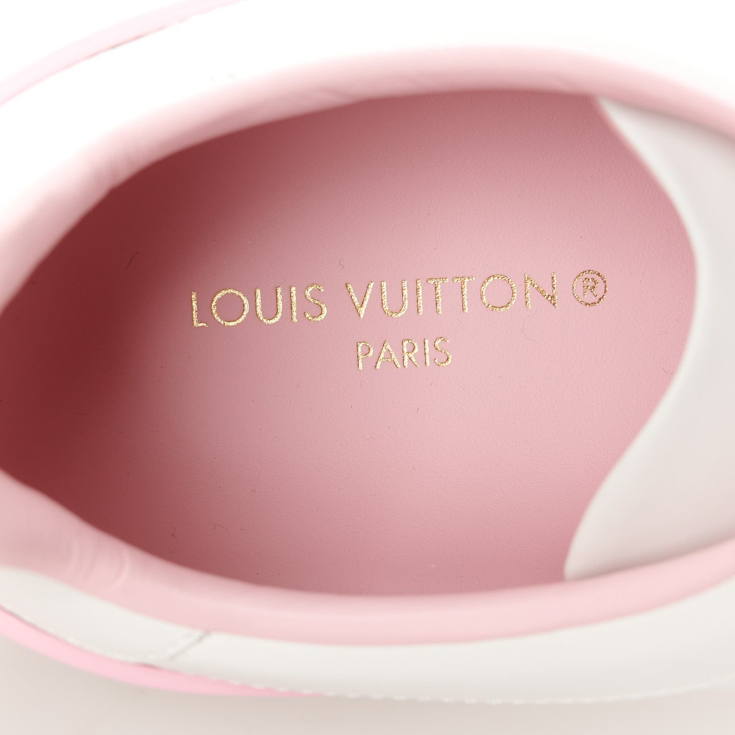 Louis Vuitton Calfskin Time Out Bow Sneakers 39 White Pink 7 of 8