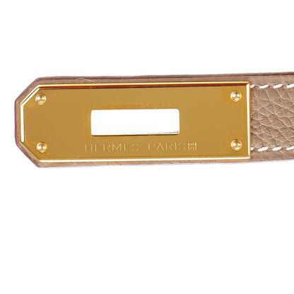 Hermes Togo Kelly Retourne 32 Etoupe 10 of 22