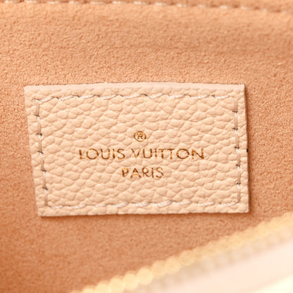 Louis Vuitton Empreinte Monogram Giant Multi Pochette Accessories Small Pochette Cream 6 of 10