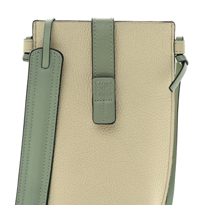 Loewe Grained Calfskin Gate Pocket Pouch Green 7 of 10
