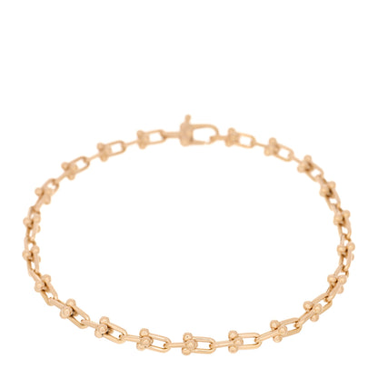 Tiffany 18K Rose Gold HardWear Micro Link Bracelet 1 of 4