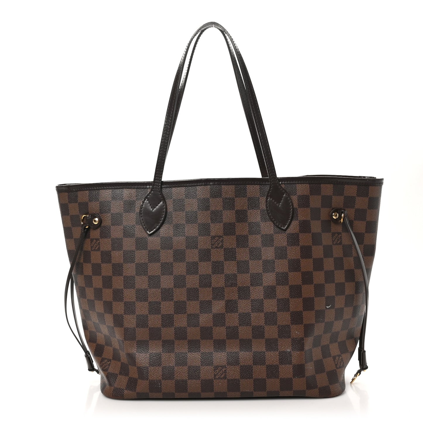 Damier Ebene Neo Neverfull MM Rose Ballerine