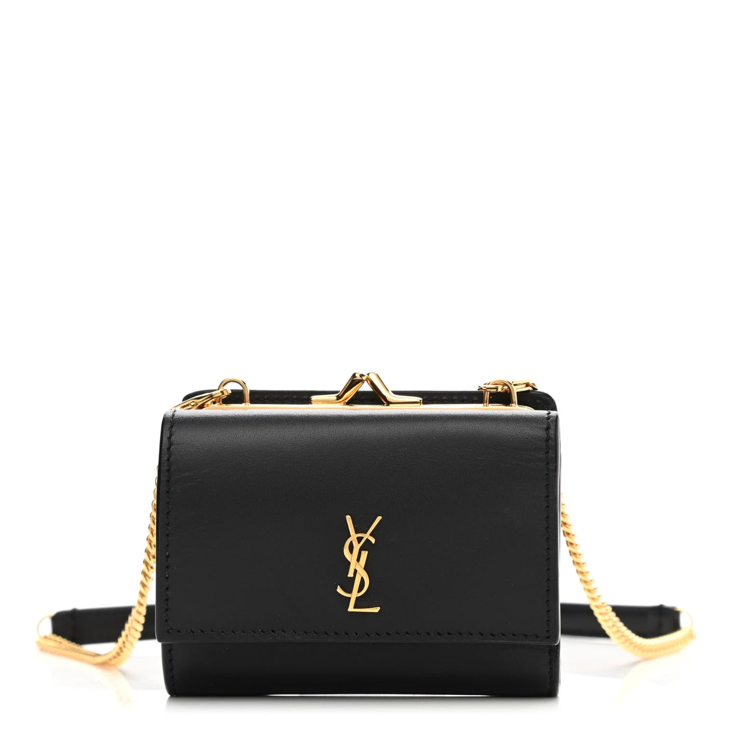 Smooth Calfskin Monogram Rider Belt Bag Black