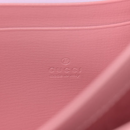 Gucci Azalea Calfskin Enamel Mini Dionysus Chain Wallet New Cherry Red Wild Rose Off White 6 of 11