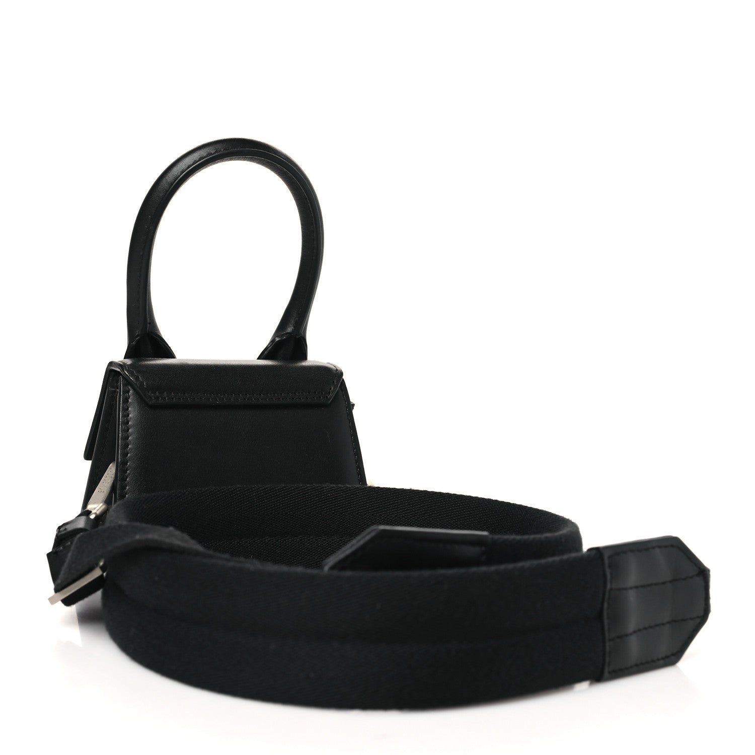 Jacquemus Smooth Calfskin Le Chiquito Homme Black 3 of 9