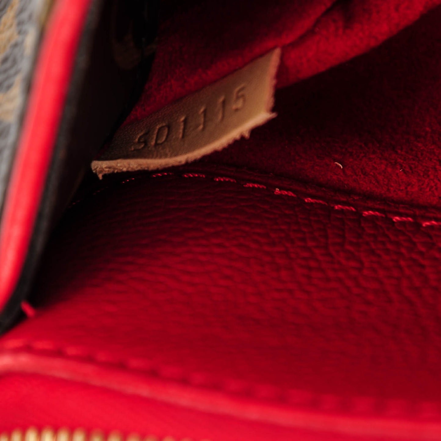 Monogram Pallas BB Cherry